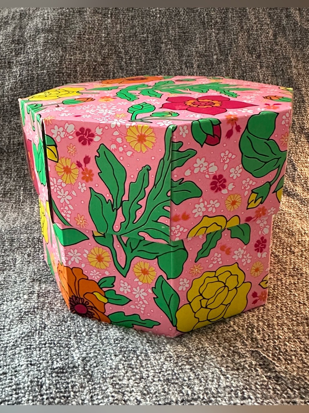 LUSH • empty box • shelf decor • gift box